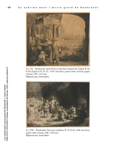 Du sublime dans l'oeuvre gravé de Rembrandt
