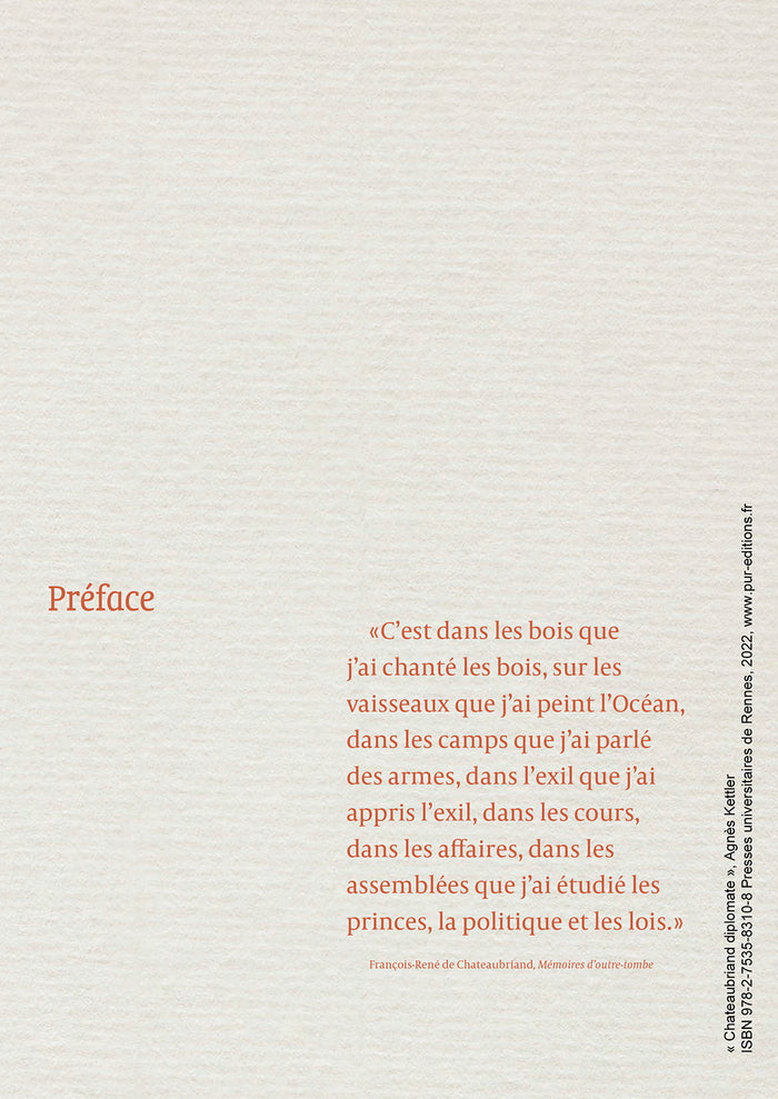 Chateaubriand diplomate