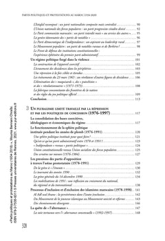 Partis politiques et protestations au Maroc (1934-2020)