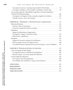 Penser le discours musical électroacoustique