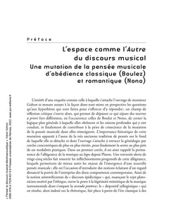 Penser le discours musical électroacoustique