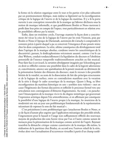 Penser le discours musical électroacoustique