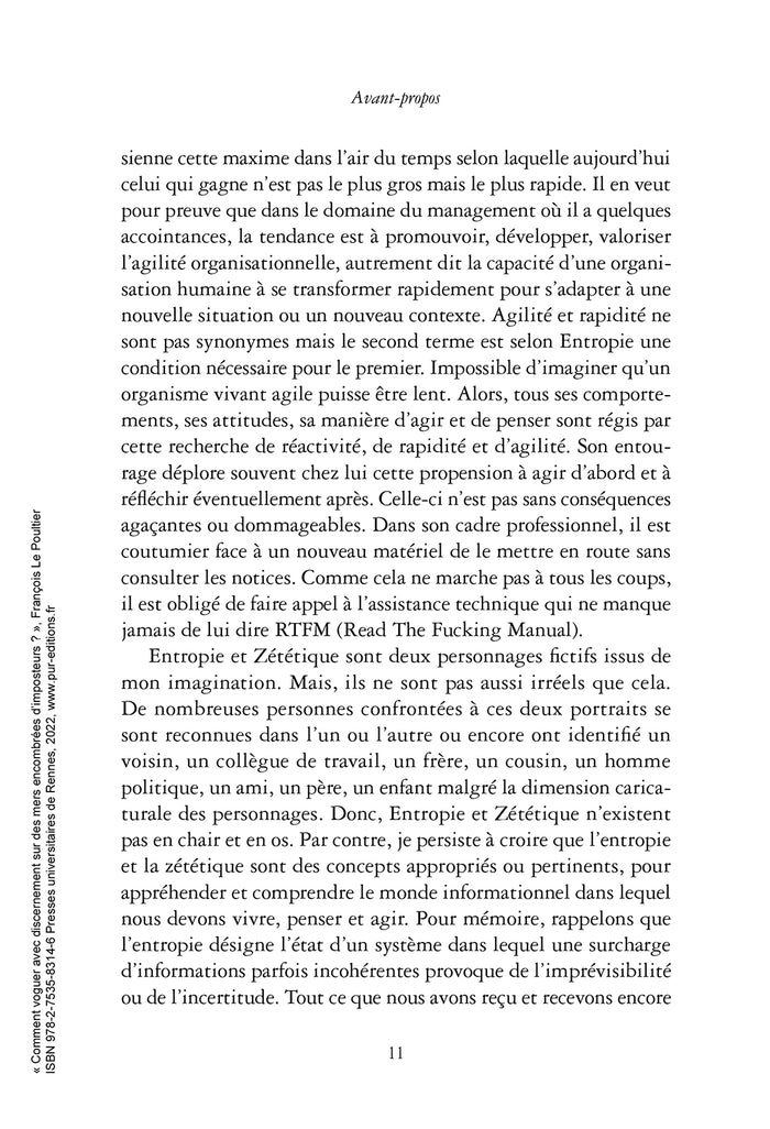 Comment voguer avec discernement sur des mers encombrées d'imposteurs ?