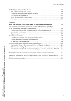 L'école et les savoirs scolaires