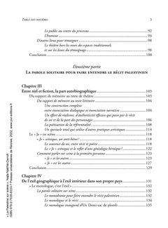 La Palestine sur scène