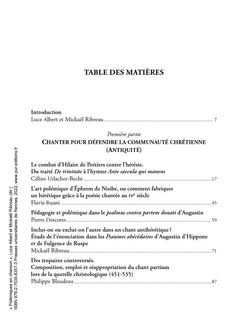 Polémiques en chanson