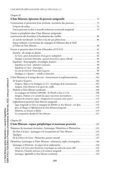 L'Asie Mineure après Alexandre vers 323 - vers 270 av. J.C.
