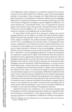Le privilège d'une éducation transnationale