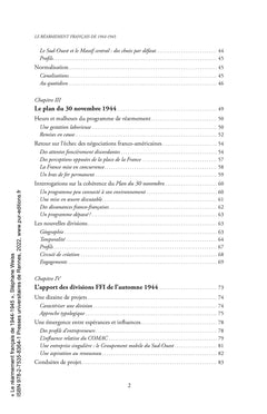 Le réarmement français de 1944-1945