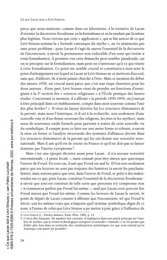 Ce que Lacan doit à Lévi-Strauss