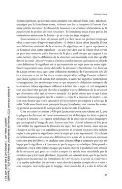 Ce que Lacan doit à Lévi-Strauss