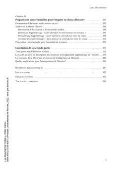 Le document et l'indice