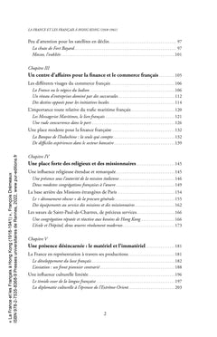 La France et les Français à Hong-Kong (1918-1941)