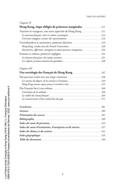 La France et les Français à Hong-Kong (1918-1941)