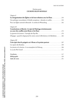 Jansénisme et libéralisme