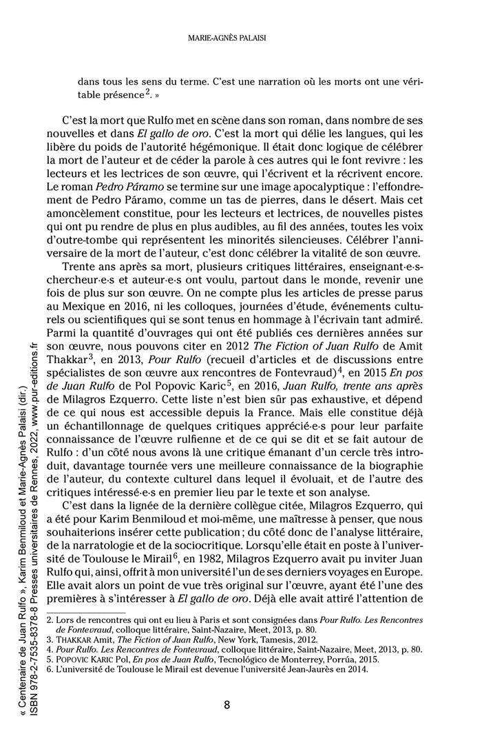 Centenaire de Juan Rulfo