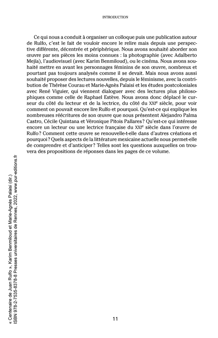 Centenaire de Juan Rulfo