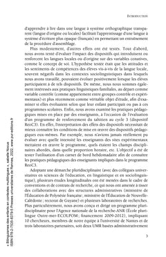 Bilinguismes des enfants en contextes multilingues