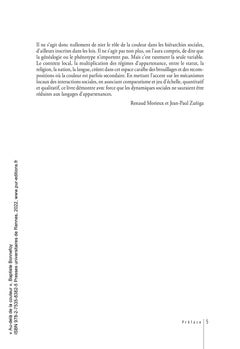 Au-delà de la couleur