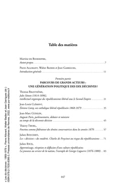 Les dix décisives