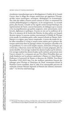 Les États-Unis en France et en Europe, 1917-1920
