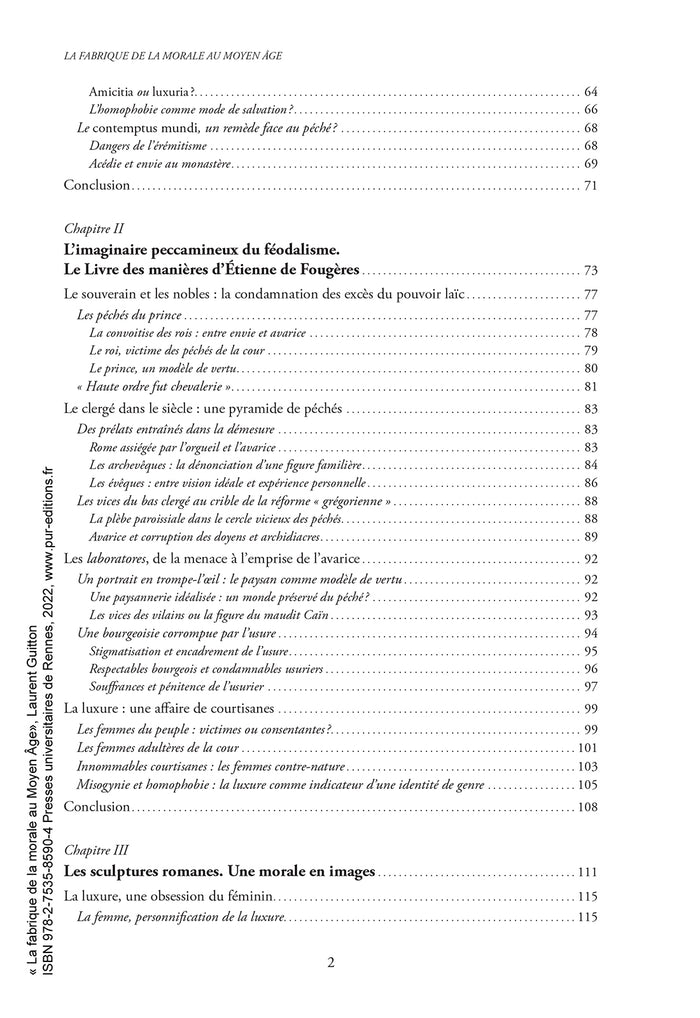 La Fabrique de la morale au Moyen-Âge