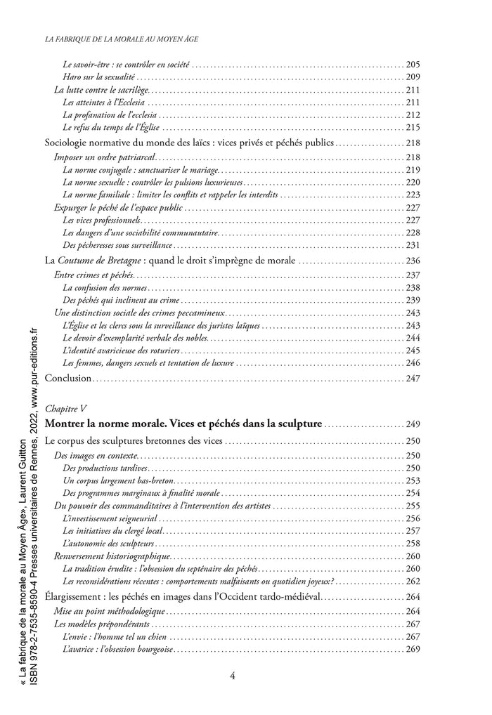 La Fabrique de la morale au Moyen-Âge