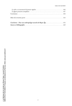 La Fabrique de la morale au Moyen-Âge