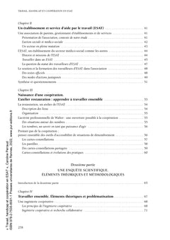 Travail, handicap et coopération en ESAT