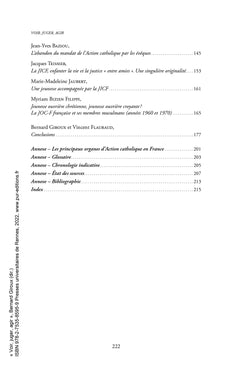 Voir, juger, agir
