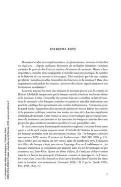 L'émission de billets de banque