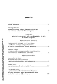 La procéduralisation du droit de l'Union européenne
