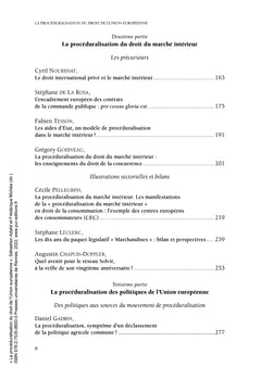 La procéduralisation du droit de l'Union européenne