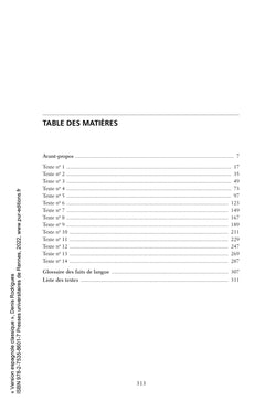 Version espagnole classique