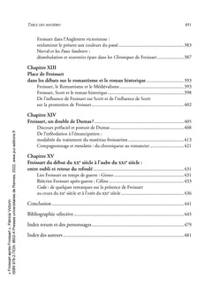 Froissart après Froissart