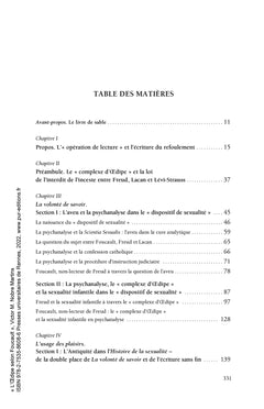 L'OEdipe selon Foucault