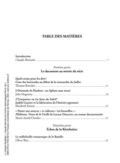 L'histoire feuilletée