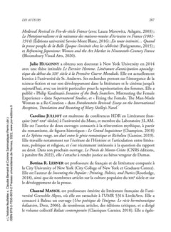 L'histoire feuilletée