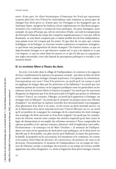Que faire du droit privé étranger dans un territoire libéré ?