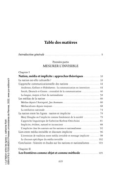 La Nation entre les lignes