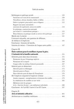 La Nation entre les lignes