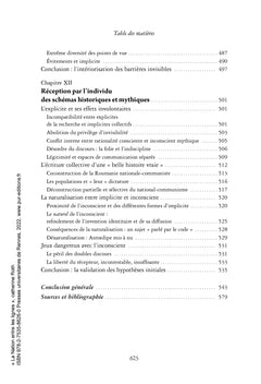 La Nation entre les lignes