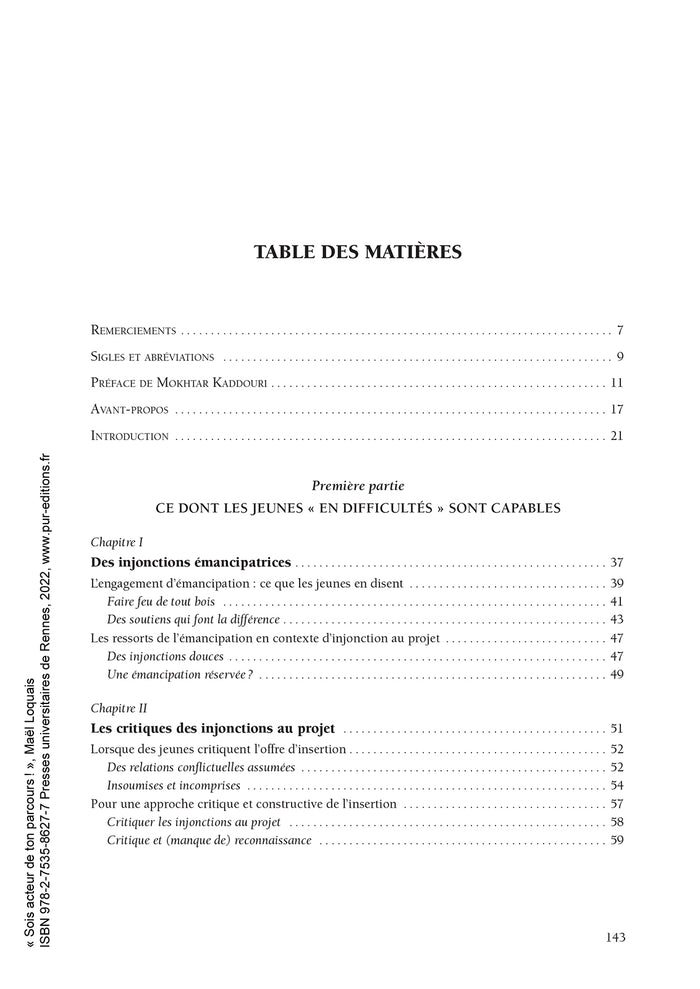 Sois acteur de ton parcours !