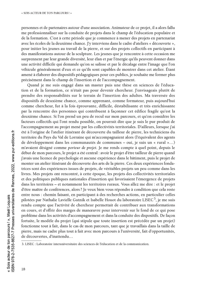 Sois acteur de ton parcours !