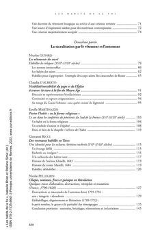Les habits de la foi
