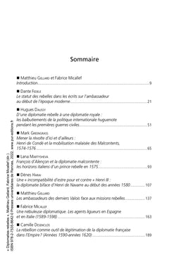 Diplomaties rebelles