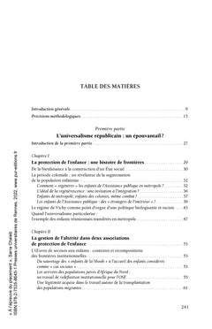 A l'épreuve du placement