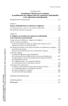 A l'épreuve du placement