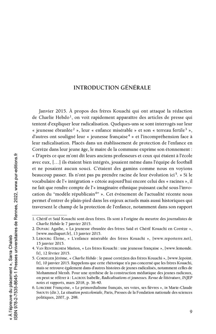 A l'épreuve du placement