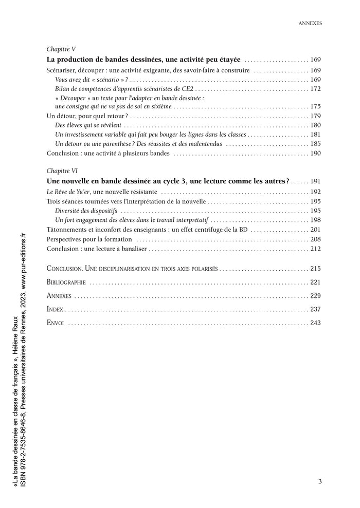 La bande dessinée en classe de français